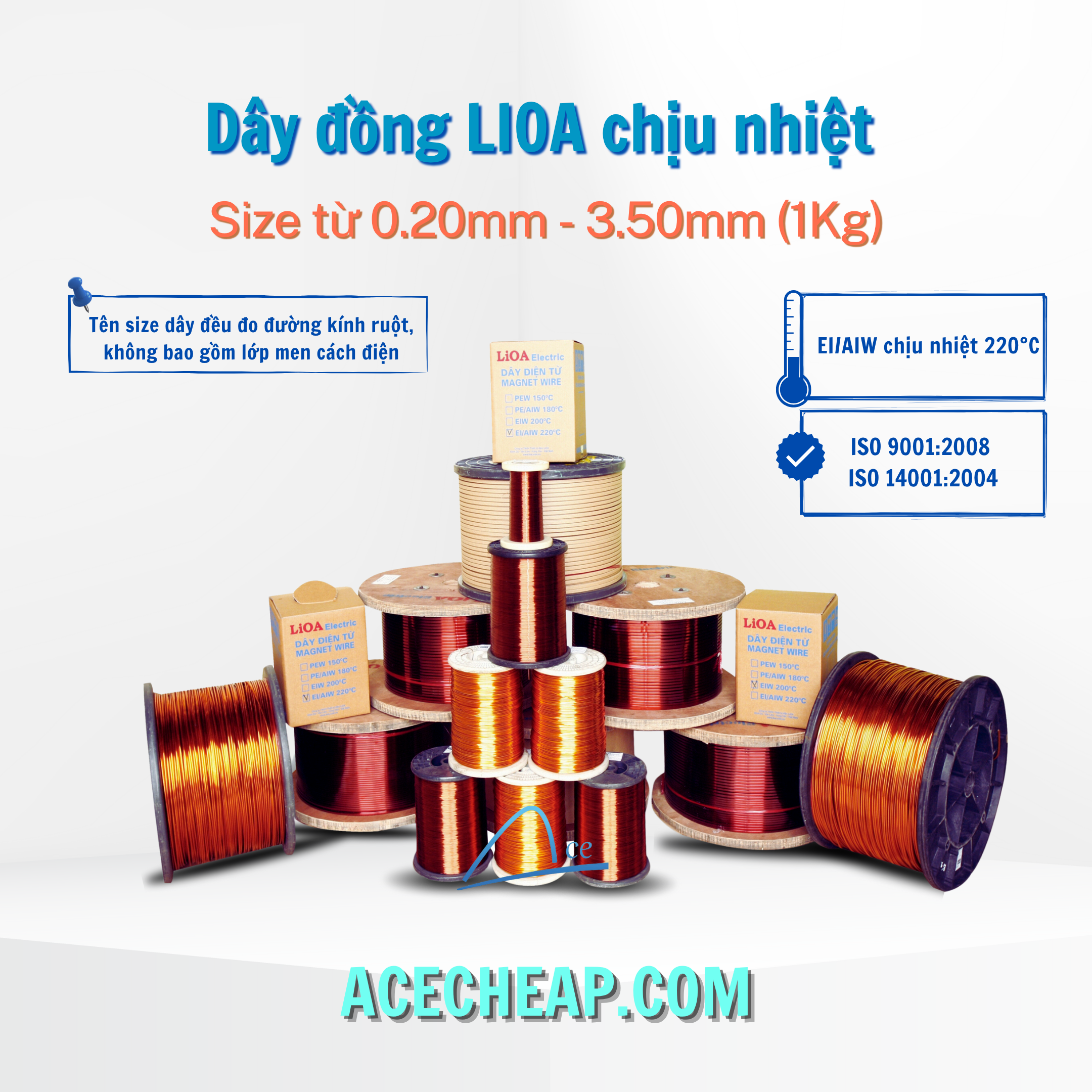 Dây đồng Lioa chịu nhiệt