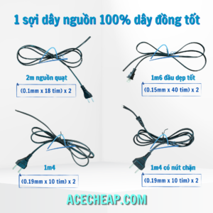 Dây nguồn quạt điện