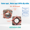 Lóc quạt 100% dây nhôm, Stator quạt nhôm
