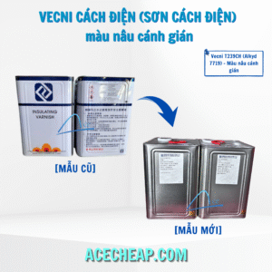 VECNI CÁCH ĐIỆN (SƠN CÁCH ĐIỆN) màu nâu cánh gián