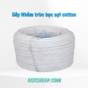 Dây nhôm tròn bọc cotton, dây nhôm tròn bọc sợi cotton, dây nhôm quấn chỉ, dây nhôm bọc chỉ, dây nhôm quấn cây, dây nhôm uốn cây