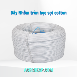 Dây nhôm tròn bọc cotton, dây nhôm tròn bọc sợi cotton, dây nhôm quấn chỉ, dây nhôm bọc chỉ, dây nhôm quấn cây, dây nhôm uốn cây