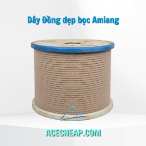 Dây nhôm dẹt, Dây nhôm dẹp bọc aming, dây nhôm dẹt quấn máy hàn, dây đồng amiang
