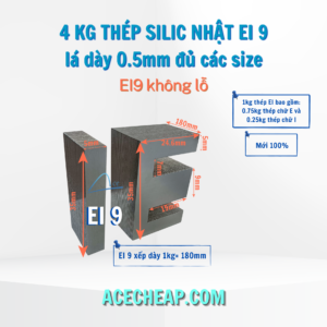 Thép silic EI, thép silic kỹ thuật điện, thép tấm silic, thép silicon, thép điện từ silic, lá thép silic, giá thép silic, giá tôn silic, tôn silic, tôn silic định hướng, thép silic định hướng; Thép silic kỹ thuật điện EI9N