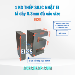 Thép silic EI, thép silic kỹ thuật điện, thép tấm silic, thép silicon, thép điện từ silic, lá thép silic, giá thép silic, giá tôn silic, tôn silic, tôn silic định hướng, thép silic định hướng; Thép silic kỹ thuật điện EI 25N lá thép dày 0.3mm