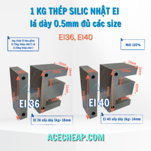 Thép silic EI, thép silic kỹ thuật điện, thép tấm silic, thép silicon, thép điện từ silic, lá thép silic, giá thép silic, giá tôn silic, tôn silic, tôn silic định hướng, thép silic định hướng; Thép silic kỹ thuật điện EI36L, EI40L