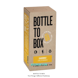 BOTTLE TO BOX Non-Vintage California Chardonnay
