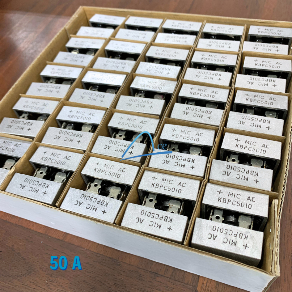 Điot cầu 4 chân chuyển đổi điện AC thành DC