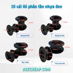 Lõi phân tần nhựa đen, lõi nhựa cuộn cảm