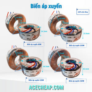 biến áp xuyến, biến áp hình xuyến, biến áp vòng xuyến