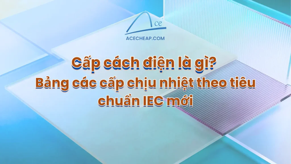 Cấp cách điện, cấp chịu nhiệt, các cấp cách điện