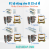 FE bộ máy biến áp EI 32/50, EI 32/60, EI 32/100, EI 32/160,