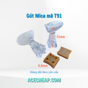 Gót giày cao gót Mica mã T91