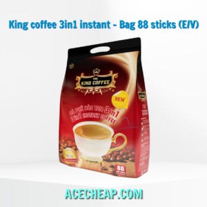 King coffee 3in1 instant - Bag 88 sticks (E/V)