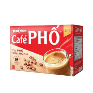 Cafe phố cafe sữa nóng